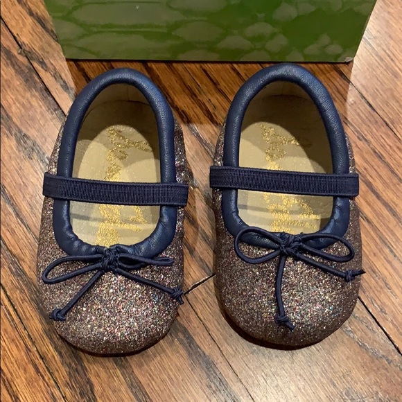 Sam Edelman Felicia infant shoes glitter holiday - Picture 2 of 8